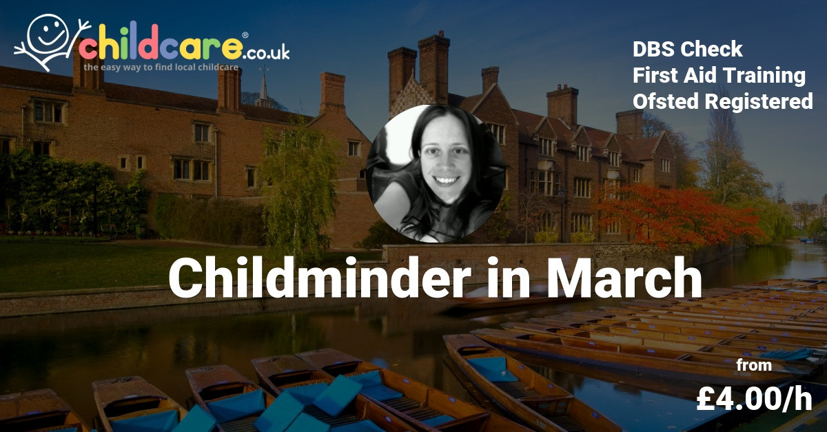 Childminder In March - Sarah B - Childcare.co.uk