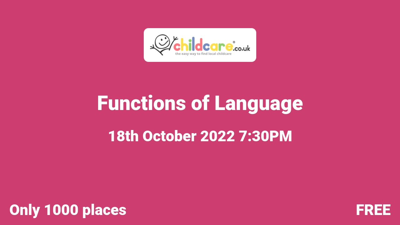 functions-of-language-childcare-co-uk